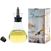 Los mejores  - Dispensador De Aceite De Oliva.Botellas De Vidrio Y Vertedor Vertedor Para Cocina-Crucero - Decantador De Aceite Y…